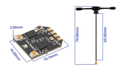 Radiomaster RP4TD-M ExpressLRS 2.4GHz Mini True Diversity Receiver