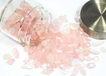 Glass Crystal Water Bottle - Rose Quartz for Unconditional Love