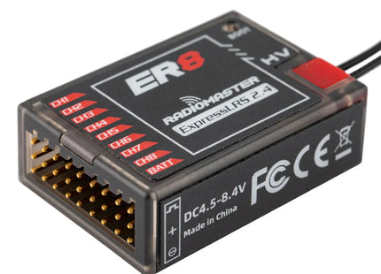 RadioMaster ER8 2.4ghz PWM ExpressLRS 8 Channel Receiver
