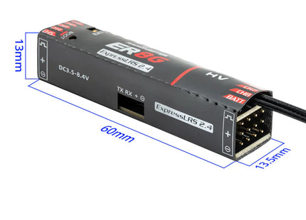 RadioMaster ER8G 2.4ghz PWM ExpressLRS 8 Channel Receiver