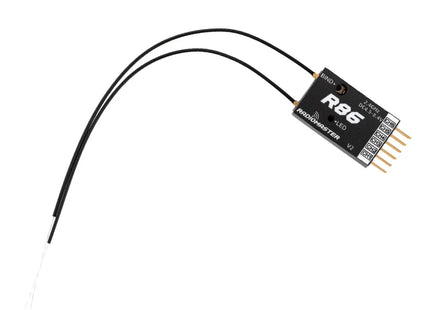 RadioMaster R86 V2 6CH FrSky D8/D16/SFHSS Compatible PWM Receiver