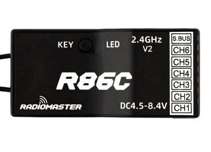 Radiomaster R86C V2 6CH FrSky Receiver
