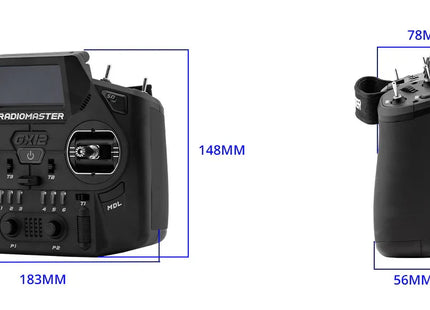 Radiomaster GX12 Dual-Band Gemini-X Radio Controller (Mode 2)