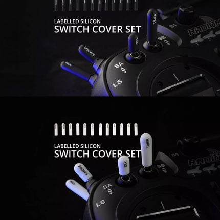 RadioMaster Labelled Silicon Switch Cover Set