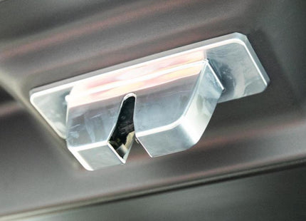 For Range Rover Vogue & Range Rover Sport Matte Chrome Boot Lock Cover | Van-X