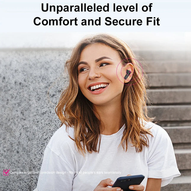 Real-Time Translation Headphones - Bluetooth Earbuds Translator with 144 Languages for Travel, Business & Learning