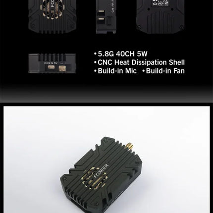 Foxeer 5.8G Reaper Infinity 5W 40CH 5.8Ghz VTx