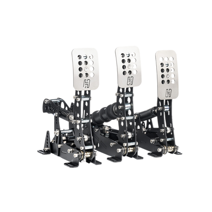 Heusinkveld Sim Pedals Ultimate+ 3-Pedal Set (Black) – Professional Hydraulic Brake, Throttle & Clutch for Elite Sim Racing
