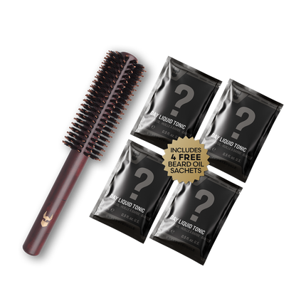 Viking Roller Beard Brush