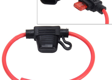 Waterproof Fuse Box Fuse Holder with Wire, DC12V