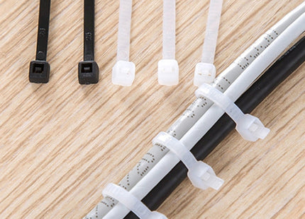 500 PCS 3 x 150mm Self-Locking Nylon Cable Wire Zip Ties