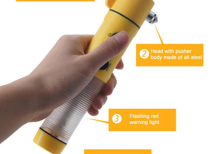 4 in 1 Multi-function Emergency LED Flashlight for Auto-used