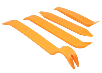 4 in 1 Car Audio System Dashboard Door Panel Removal Tools Kit, 4 in 1 Yellow