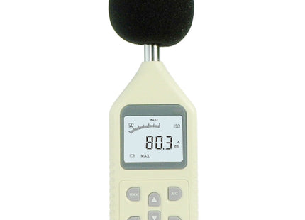 Digital Sound Level Meter (Range: 30~130dBA, 35~130dBC)