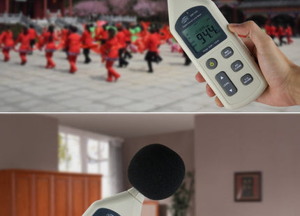 Digital Sound Level Meter with USB Port(Range: 30dB~130dB)
