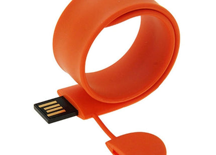 Silicone Bracelet USB Flash Disk with 16GB Memory
