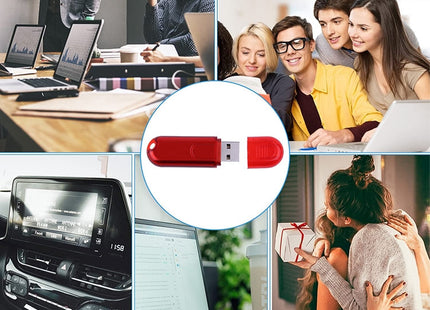 8GB USB Flash Disk(Red)