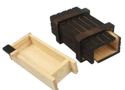 Magic Wooden Box with Secret Drawer
