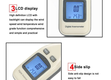 BENETECH Digital Electronic Anemometer (GM816A), GM816A