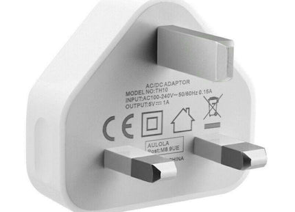 5V / 1A UK Plug USB Charger