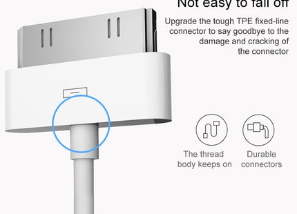 3m 30 Pin Data Sync Cable For iPhone / iPad,Length:3m