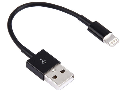 8 Pin to USB Sync Data / Charging Cable, Cable Length: 13cm(Black)