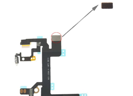 100 PCS Sponge Foam Pad for iPhone 5S Power Button Flex Cable, For 5S Power Flex Cable