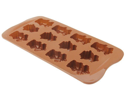 Lovely Robot Shape 12-Grid Ice Cube Tray, 12-Grid