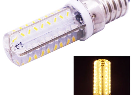 72 LED SMD 3014, Adjustable Brightness, AC 220V, E14 220V White Light, E14 220V Warm White