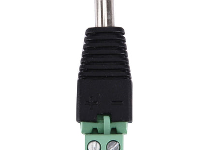 5 PCS 5.5 x 2.1mm DC Power Male Connector for CCTV Camera