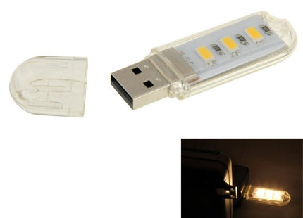 3 LED SMD 5630 1.5W USB Flash Disk Style USB Light Lamp