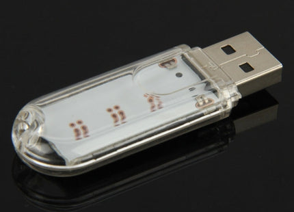 3 LED SMD 5630 1.5W USB Flash Disk Style USB Light Lamp