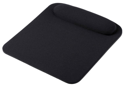 Cloth Wrist Rest Mouse Pad(Black)