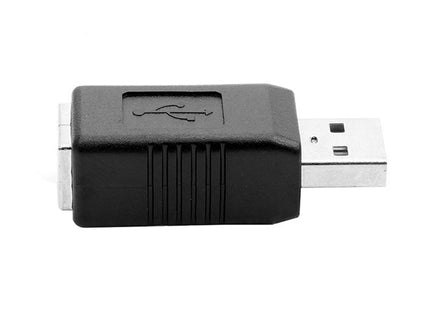 USB 2.0 AM to BF Printer Adapter Converter(Black)