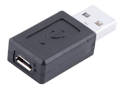 USB 2.0 AM to Micro USB Female Adapter(Black)