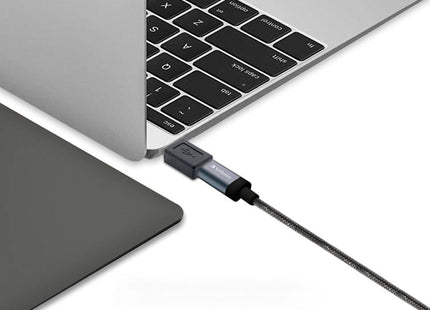 USB 2.0 AM to Micro USB Female Adapter(Black)
