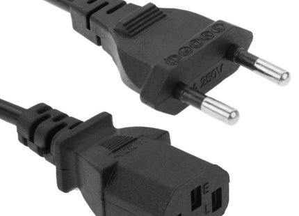 EU Power Cord, Cable Length: 1.5m