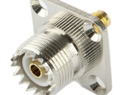 SMA Female to UHF Adapter(Silver)
