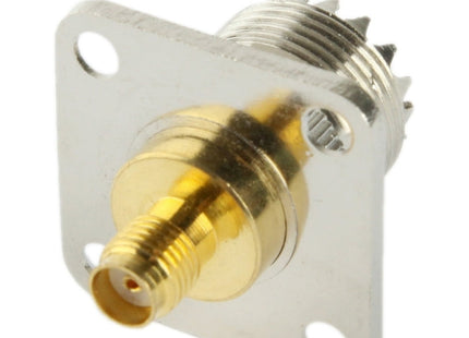 SMA Female to UHF Adapter(Silver)
