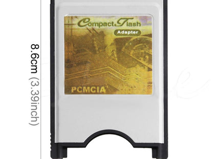 Compact Flash CF to PC Card PCMCIA Adapter Card Reader