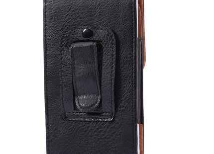 Litchi Texture Vertical Style Waist Bag for iPhone 6s Plus / iPhone 6 Plus & Galaxy Note 8 / Note 5 / Note 4 / Note III / S6 Edge Plus