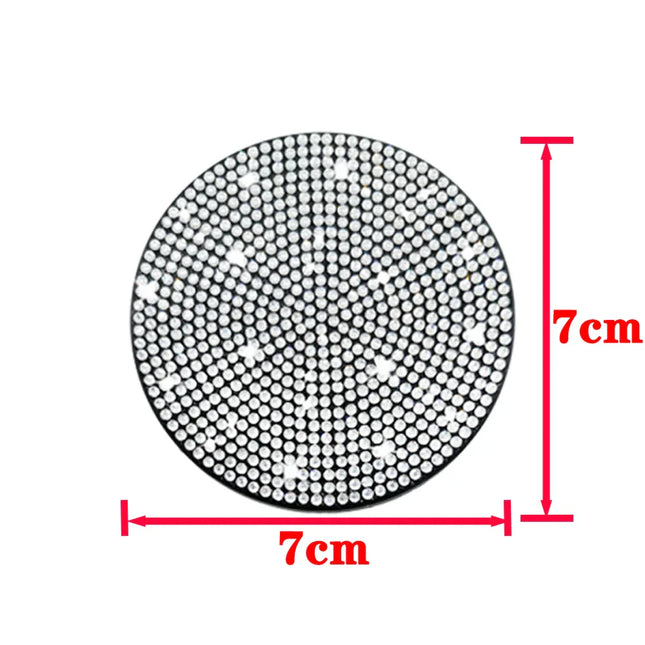 Diamond Car Coaster Water Cup Slot Non-Slip Mat