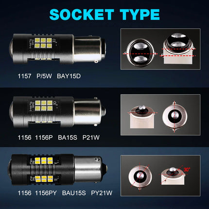 Auto Lamp Bulbs Car LED Light 12V - 24V