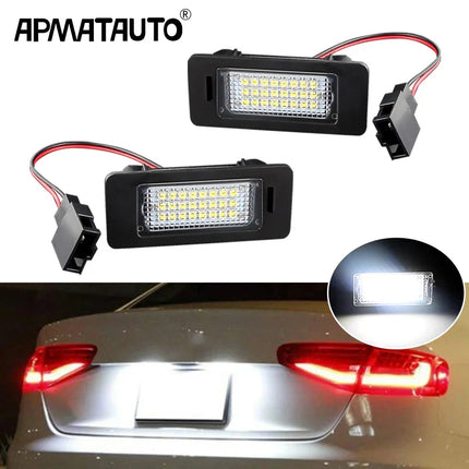 Led License Number Plate Lights Bulb For Audi