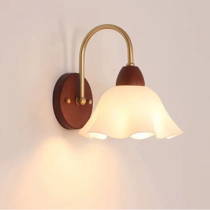 Modern Indoor Wall Light Lamp Suitable Light Fixture Wooden Vintage