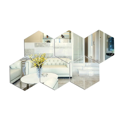 3D Mirror Wall Sticker