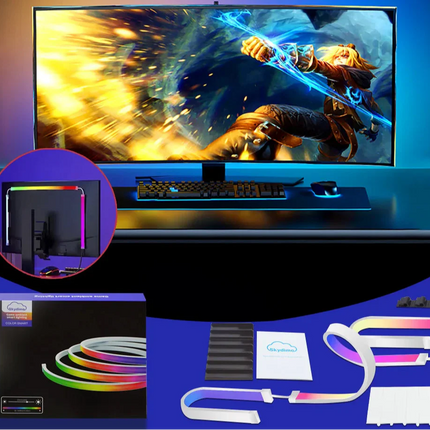 RGB LED Gaming Strip Light Computer Monitor Backlight