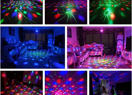Party Lights Dj Disco Ball Light Pattern Projector Sound Activated