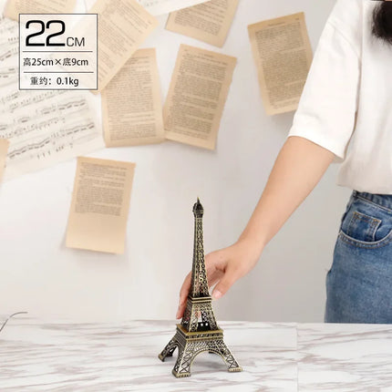Bronze Paris Eiffel Tower Metal Crafts