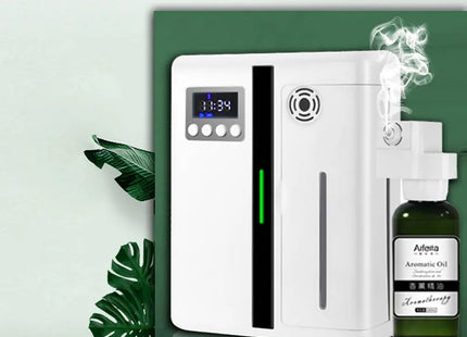 Scent Machine Aroma Diffuser Wall Mounted Hotel 160ML Aroma With Fan Inside